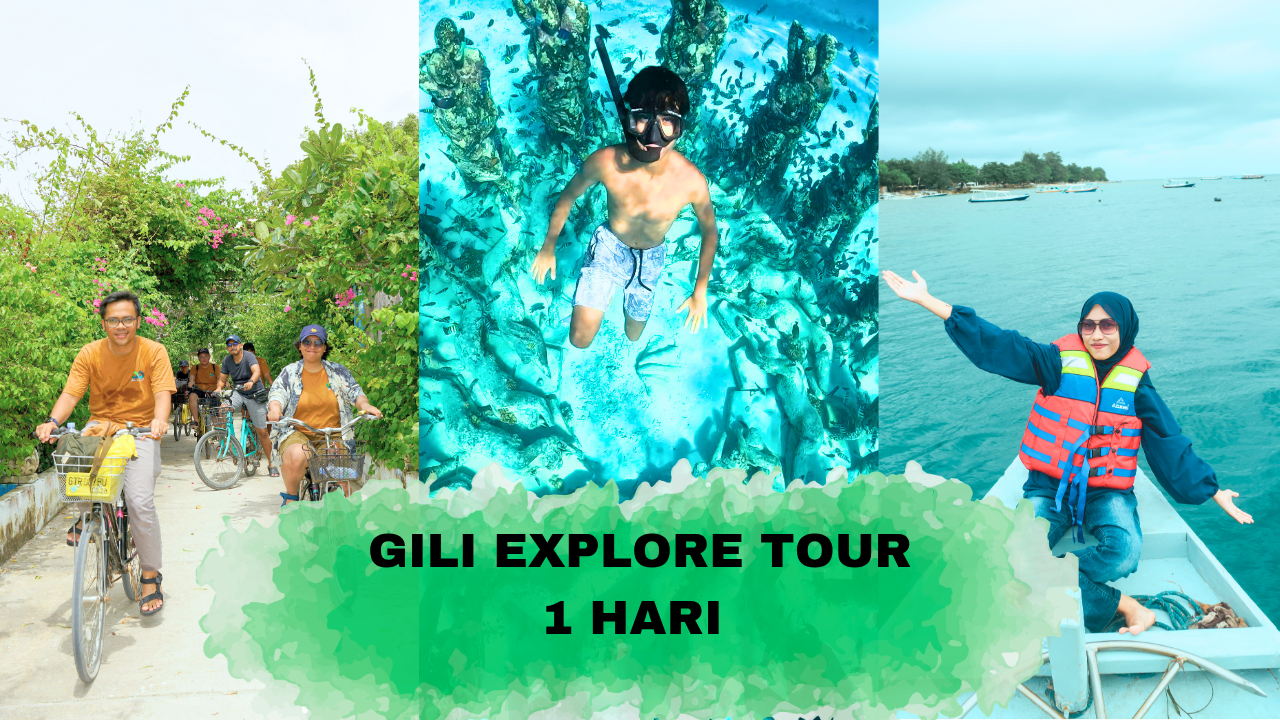 PAKET LOMBOK GILI EXPLORE  1 HARI 